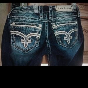 Rock Revival crop jeans